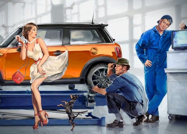 Pin Up и модели