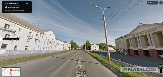 В российском городе обновили только «туристическую» сторону дома