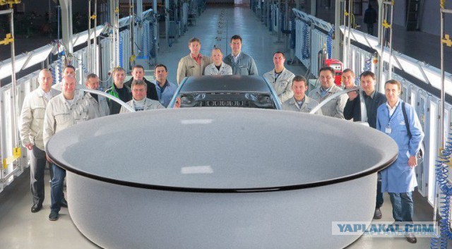 В Ижевске сварили первый кузов Lada Vesta.