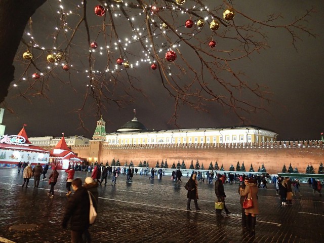 Предновогоднее настроение в Москве