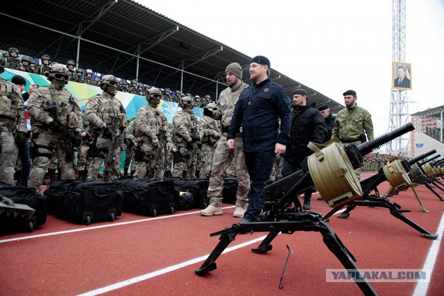 Кадыров: чеченские бойцы считают честью службу в Нацгвардии