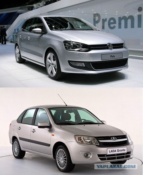 Как из Lada Granta сделать VW Polo?