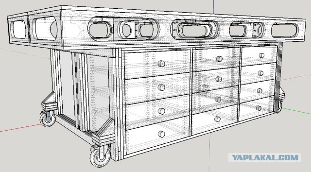Строим верстак по мотивам Рона Полка (часть 3)