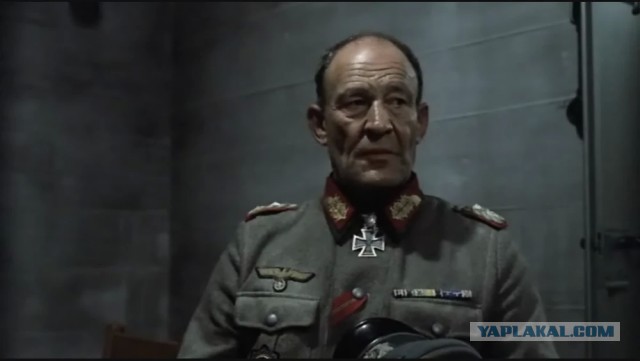 Персонажи и их реальные прототипы в фильме "Бункер" 2004 года.