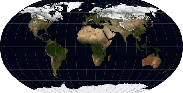 Картографические проекции - известные и не очень