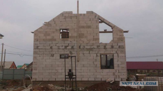 Дом из газобетона в Башкирии