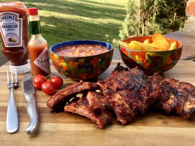 Ребрышки BBQ остро-сладкие