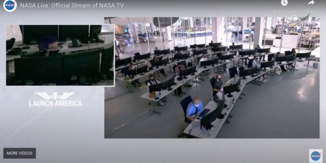 Прямая трансляция повторного запуска SpaceX Crew Demo-2