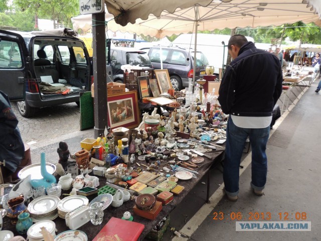 Блошиный рынок в Париже