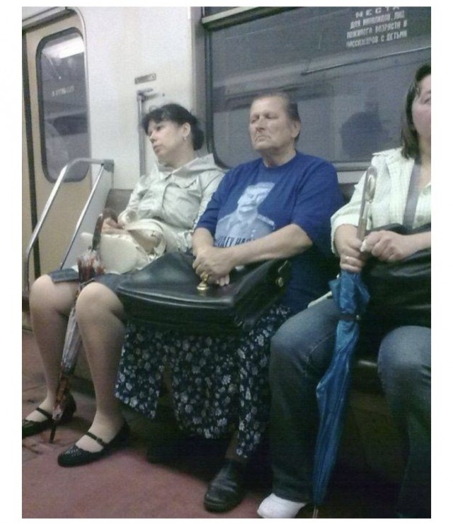 Модники из нашего метро