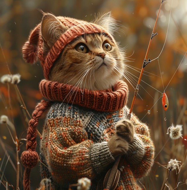 Котовторник глазами ИИ