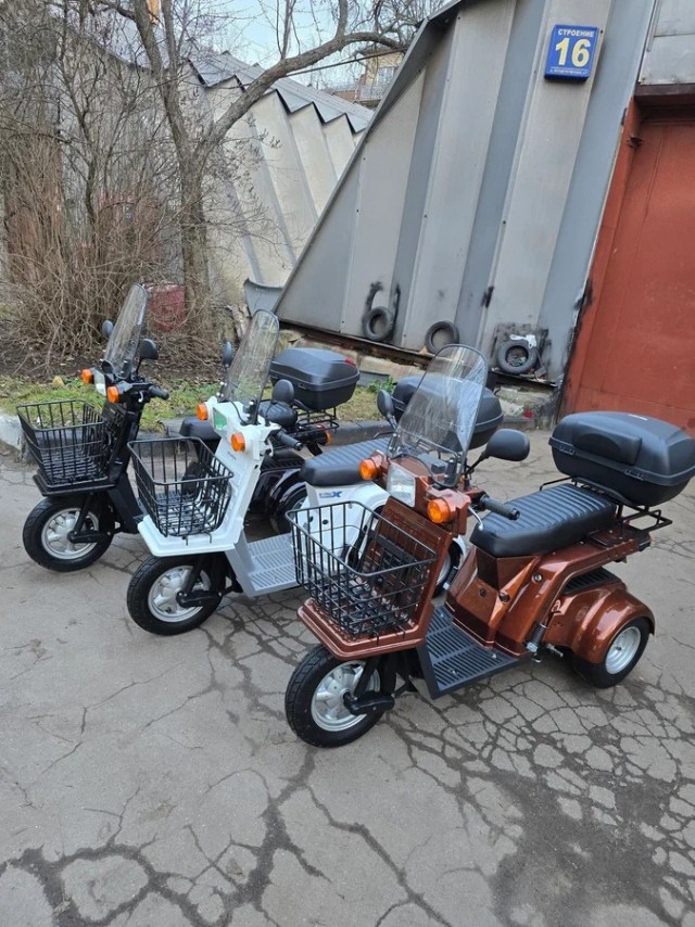 Трицикл элктрический.