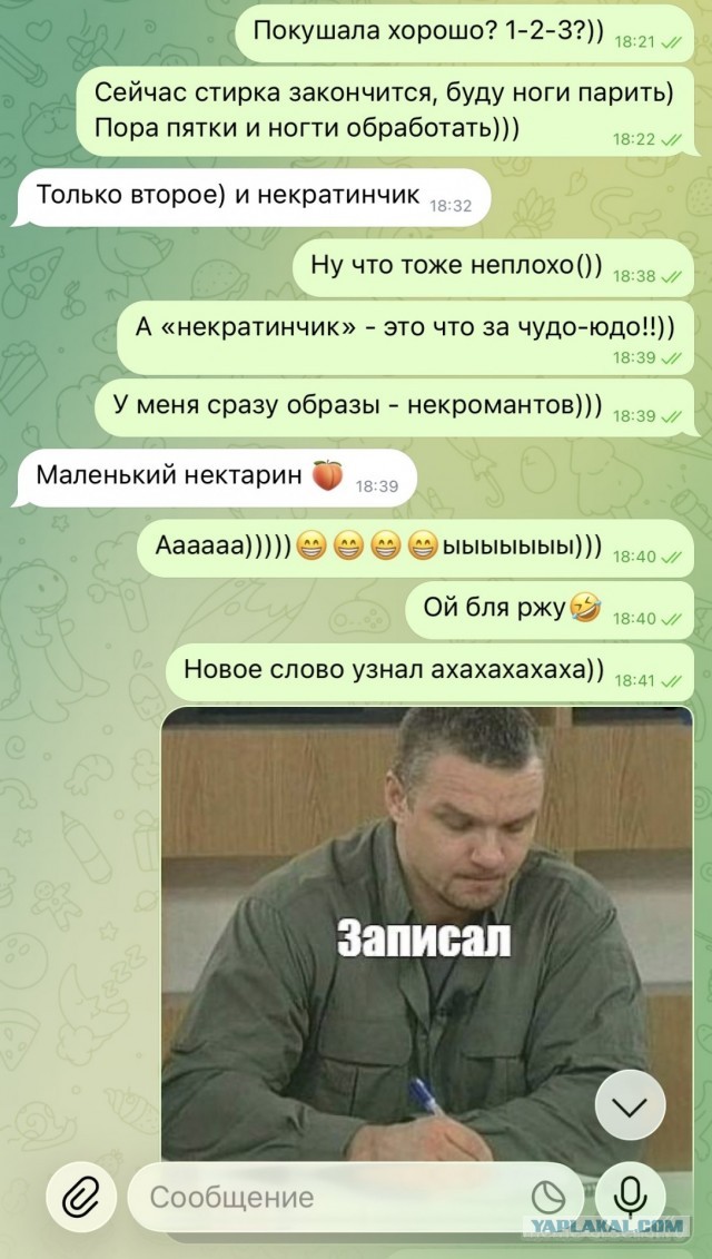 Новое слово узнал сегодня - "Некратинчик"!