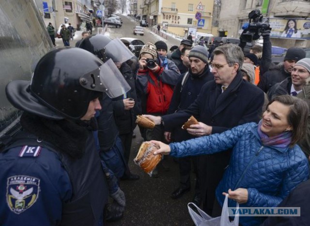 Митингующие в Киеве штурмуют здание Рады