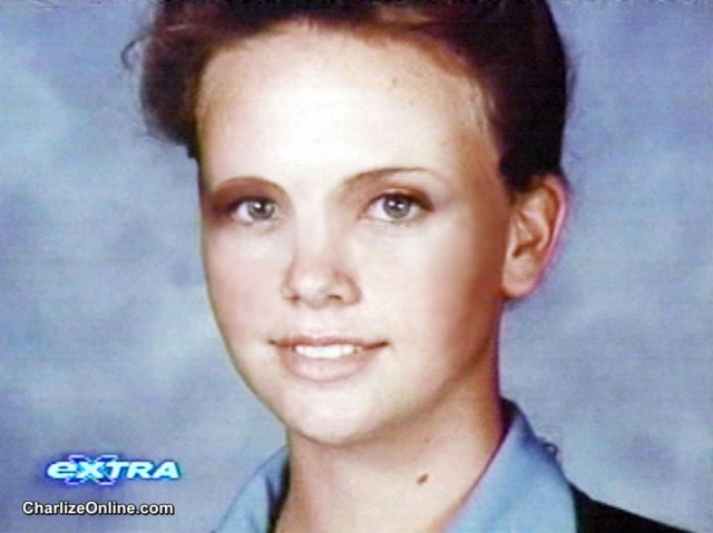 Charlize Theron Was Hot in School