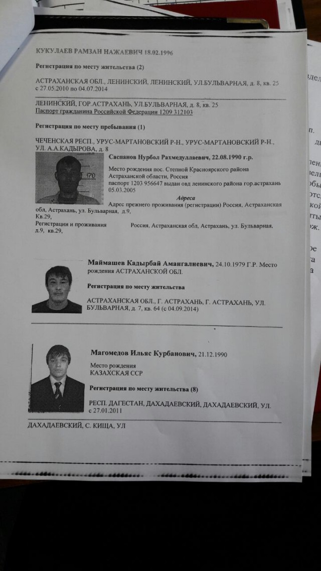 Момент расстрела полицейских в Астрахани попал на видео