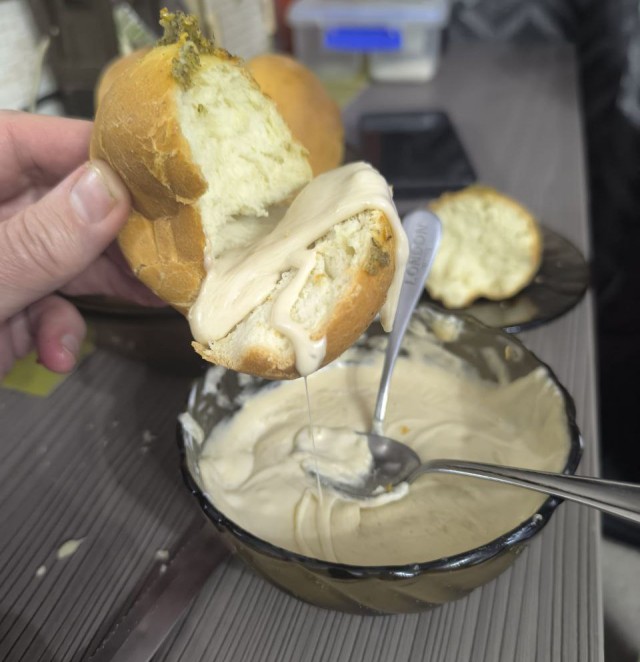 Чесночно-сырное под пиво