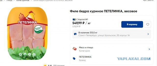 Заметили? Цены на свинину в опте упали из-за перенасыщения рынка