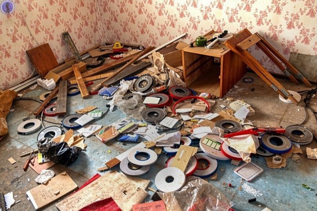 Заброшенная лаборатория урановых руд Дальнего Востока "Таёжгеология"