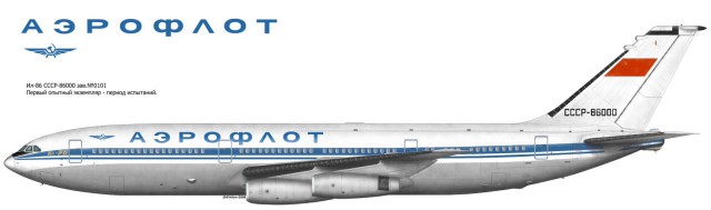 Гигант Ту-114 и кроха Як-40 в музее ВВС