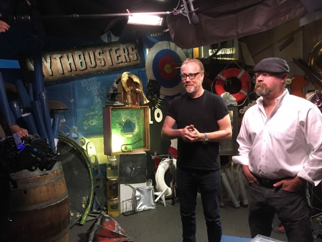 Последний день съемок MythBusters