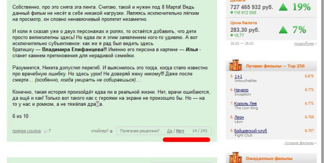 Немного о голосовании рублем