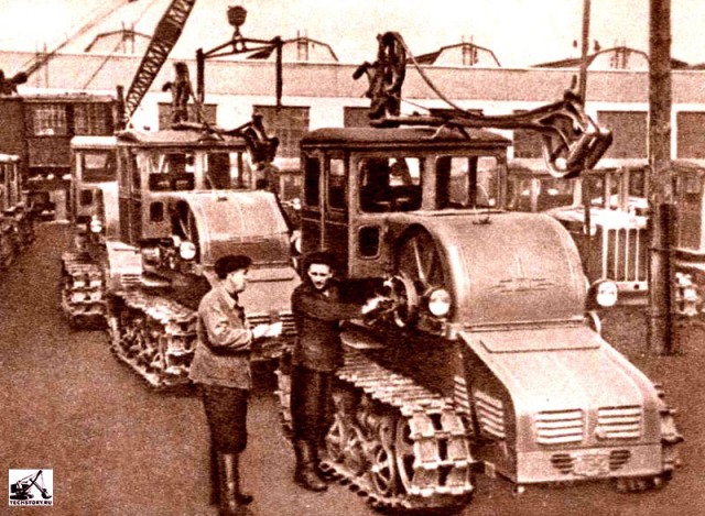 Броня Советов-электротрактор ХТЗ-12
