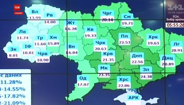 На Украине начался второй тур президентских выборов