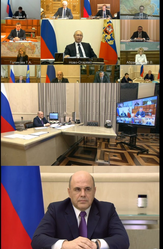 А что с Владимиром Владимировичем? Последняя трансляция его выступления неестественным изображением вызывает много вопросов