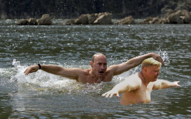 Фотожаба: Эквилибрист