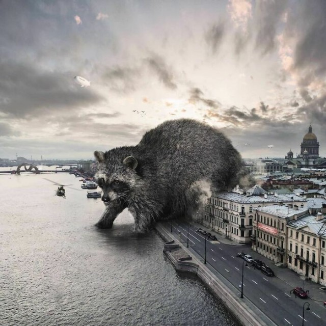 Монстры на улицах Питера.