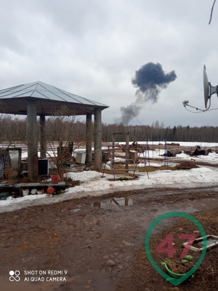 Истребитель МиГ-31 потерпел аварию в Ленинградской области