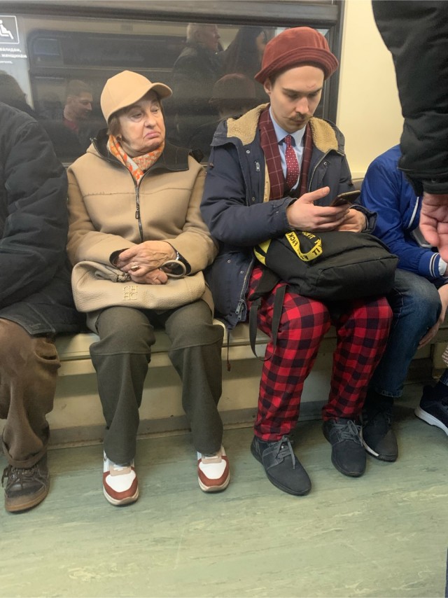 Модники, которые могут повстречаться в метро