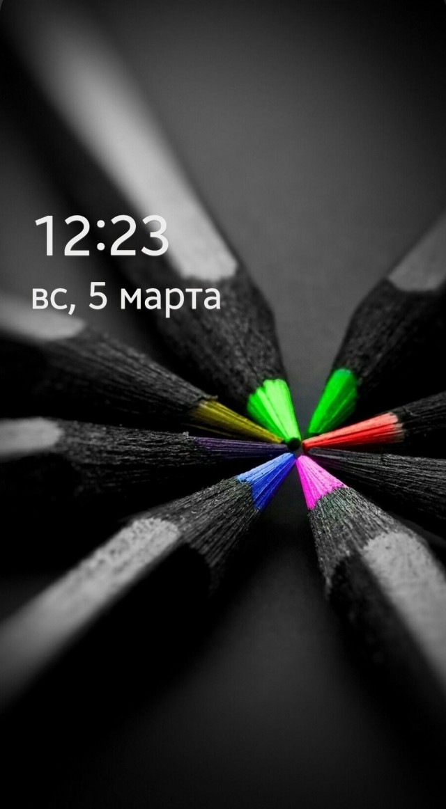 У кого какие обои на телефоне