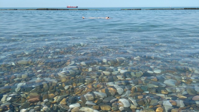 Туапсе, пляж, море.