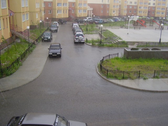 Салехард с высоты птичьего полета