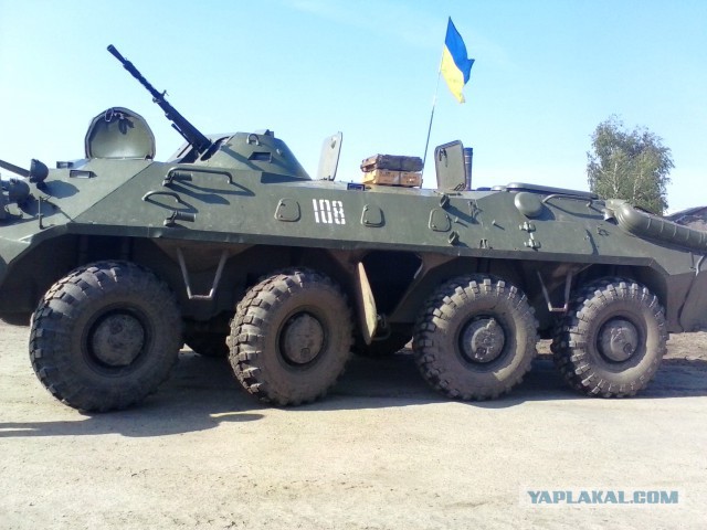 Испытания украинского БТР-4 "Буцефал" на воде
