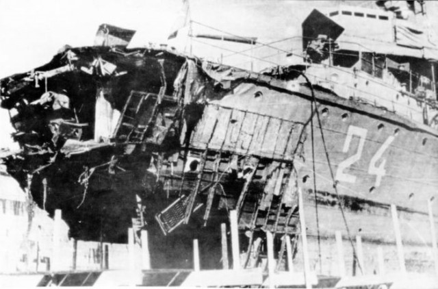 История гибели эскадренного миноносца "Беспощадный"