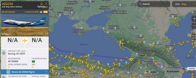 Тем временем над Украиной ...
