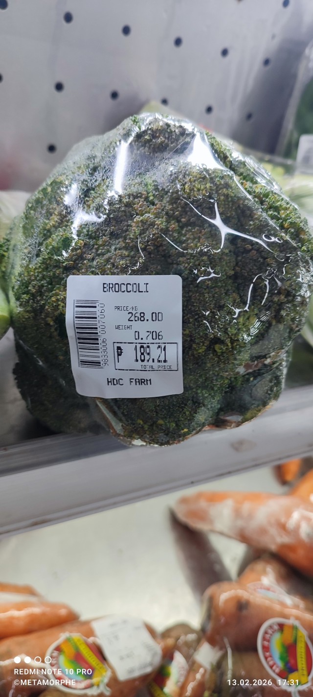 Продуктовая корзина на 2000 рублей в Китае