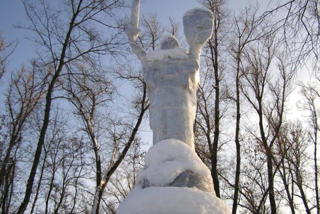 Киев: Снежный Апокалипсис