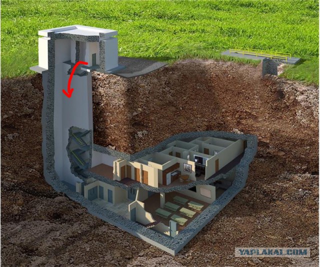Подземный особняк стоимостью 17,5 млн.долл.