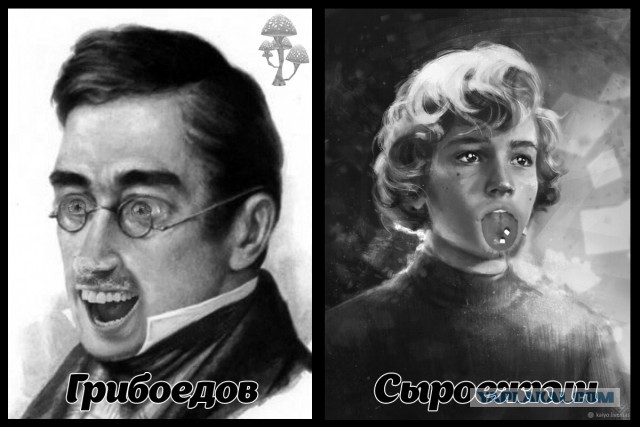 Окололитературные антонимы