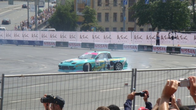 Bavaria Moscow City Racing 2010 - заезды и аварии