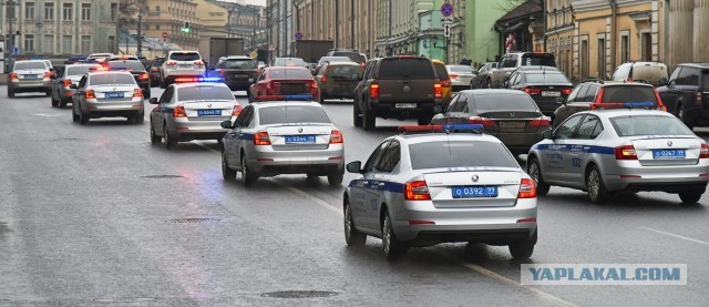 Роскошные автомобили российской полиции