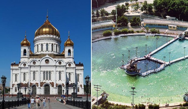 Вот так бы выглядел центр Москвы если бы не война