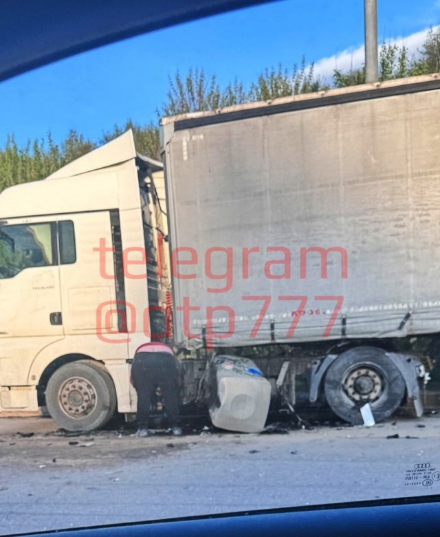 Фуровод пострадал & от обочечника