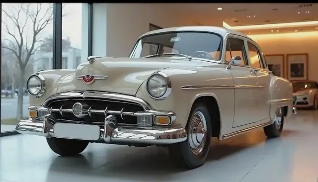 Американцы 50-х. Красивых автофото к НГ пост.
