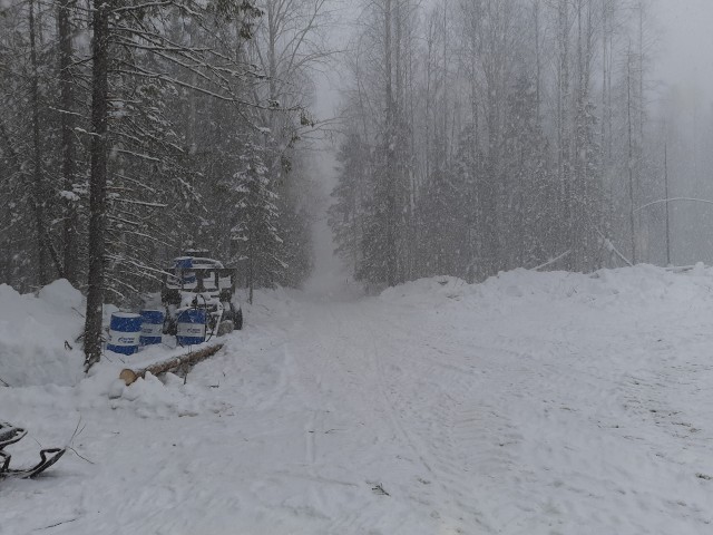 Зима.