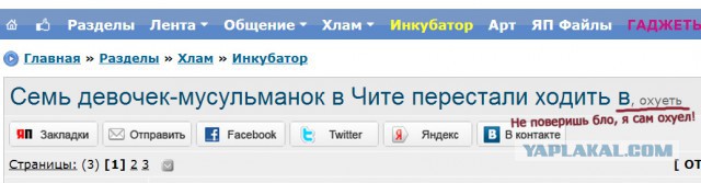 Семь девочек-мусульманок в Чите перестали ходить в